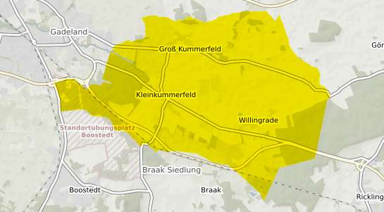 Immobilienpreisekarte Gro&szlig; Kummerfeld
